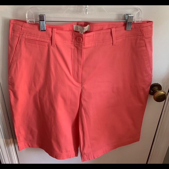 Talbots Pants - NBW NWT Talbots salmon/ coral colored shorts Talbots Pants - NBW NWT Talbots salmon/ coral colored shorts